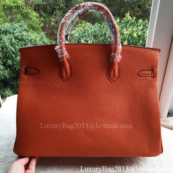 Hermes Birkin 40CM Bag Original Leather BK40 Orange Hermes Birkin 40CM Bag Original Leather BK40 Orange