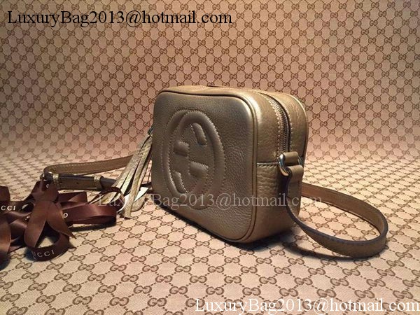 Gucci Soho Calfskin Leather Disco Bag 308364 Gold Gucci Soho Calfskin Leather Disco Bag 308364 Gold
