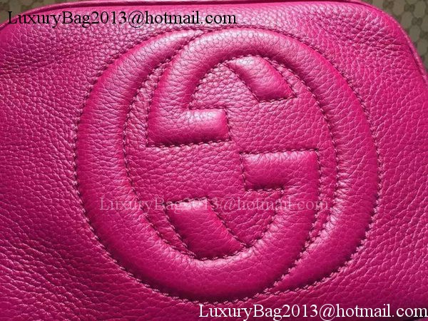Gucci Soho Calfskin Leather Disco Bag 308364 Rose Gucci Soho Calfskin Leather Disco Bag 308364 Rose