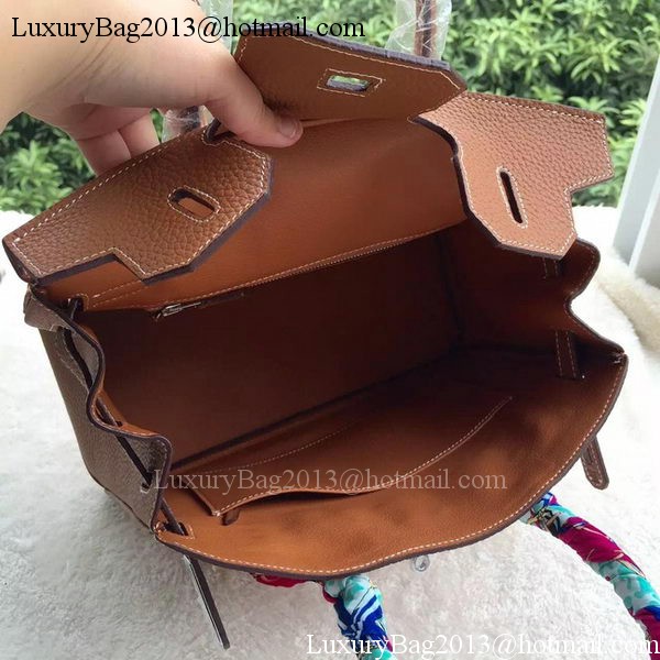 Hermes Birkin 30CM Tote Bags Brown Calfskin Leather BK30 Silver Hermes Birkin 30CM Tote Bags Brown Calfskin Leather BK30 Silver