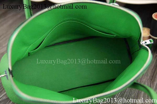 Hermes Bolide 37CM Calfskin Leather Tote Bag B1004 Green Hermes Bolide 37CM Calfskin Leather Tote Bag B1004 Green