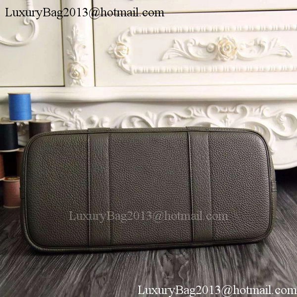 Hermes Garden Party 36cm 30cm Tote Bag Original Leather Dark Brown Hermes Garden Party 36cm 30cm Tote Bag Original Leather Dark Brown
