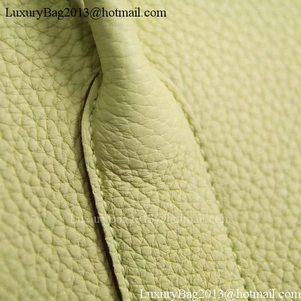 Hermes Garden Party 36cm 30cm Tote Bag Original Leather Light Yellow Hermes Garden Party 36cm 30cm Tote Bag Original Leather Light Yellow