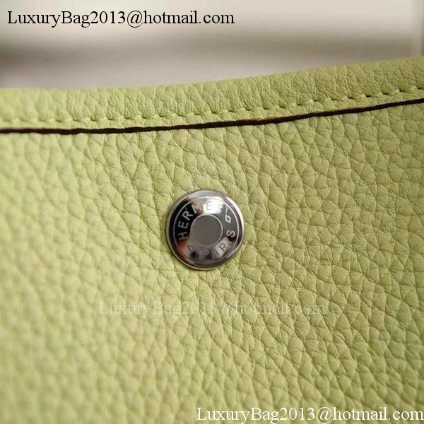 Hermes Garden Party 36cm 30cm Tote Bag Original Leather Light Yellow Hermes Garden Party 36cm 30cm Tote Bag Original Leather Light Yellow