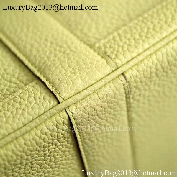 Hermes Garden Party 36cm 30cm Tote Bag Original Leather Light Yellow Hermes Garden Party 36cm 30cm Tote Bag Original Leather Light Yellow
