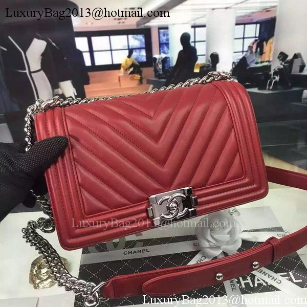 Boy Chanel Flap Bag Original Chevron Nubuck Leather A5708 Burgundy Boy Chanel Flap Bag Original Chevron Nubuck Leather A5708 Burgundy