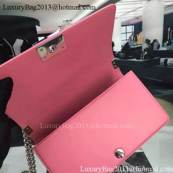 Boy Chanel Flap Bag Original Chevron Nubuck Leather A5708 Rose Boy Chanel Flap Bag Original Chevron Nubuck Leather A5708 Rose