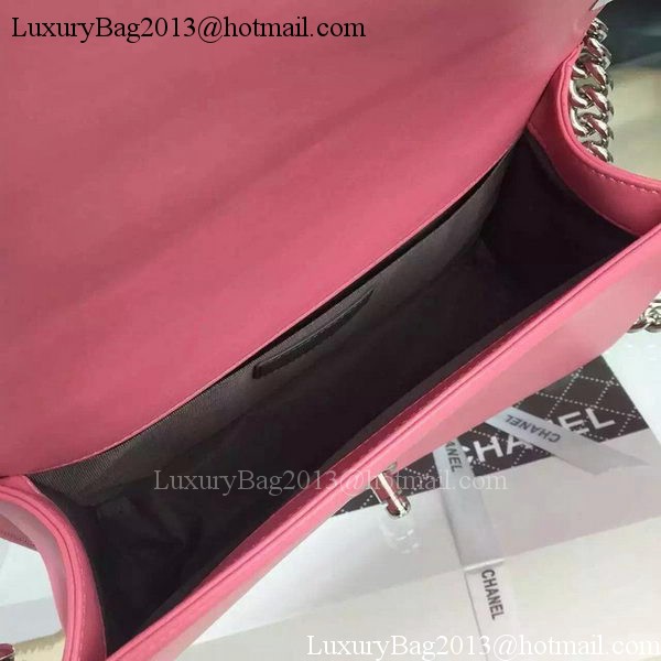 Boy Chanel Flap Bag Original Chevron Nubuck Leather A5708 Rose Boy Chanel Flap Bag Original Chevron Nubuck Leather A5708 Rose