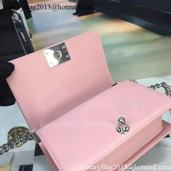 Boy Chanel mini Flap Bag Original Chevron Nubuck Leather A5707 Pink Boy Chanel mini Flap Bag Original Chevron Nubuck Leather A5707 Pink