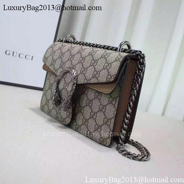 Gucci Dionysus GG Supreme Shoulder Bag 421970 Apricot Gucci Dionysus GG Supreme Shoulder Bag 421970 Apricot