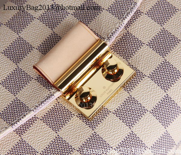 Louis Vuitton Damier Azur Canvas CROISETTE Bag N41581 Louis Vuitton Damier Azur Canvas CROISETTE Bag N41581
