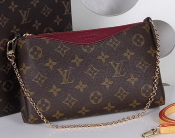 Louis Vuitton M41638 Monogram Canvas PALLAS CLUTCHES Purple