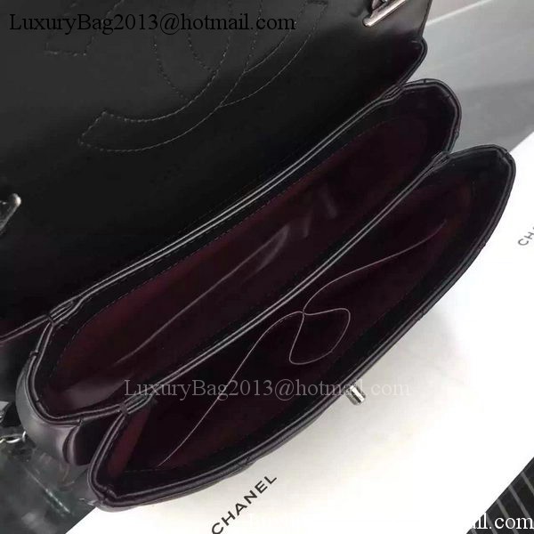 Chanel Classic Top Flap Bag Black Original Leather A98079 Silver Chanel Classic Top Flap Bag Black Original Leather A98079 Silver