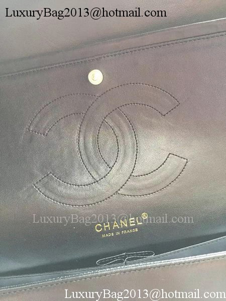 Chanel Classic Flap Bag Black Sheepskin Chevron Quilting A1113 Gold Chanel Classic Flap Bag Black Sheepskin Chevron Quilting A1113 Gold