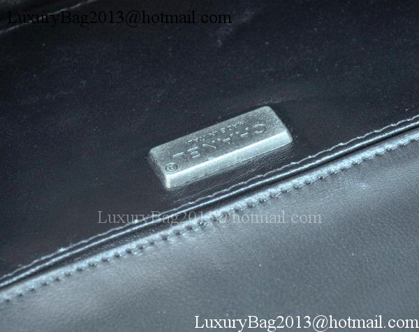 Boy Chanel Flap Shoulder Bag Pearl Leather A66230 Black Boy Chanel Flap Shoulder Bag Pearl Leather A66230 Black