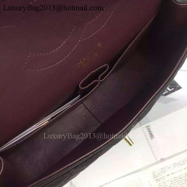 Chanel Classic Flap Bag Black Original Deerskin Leather CHA5212 Gold Chanel Classic Flap Bag Black Original Deerskin Leather CHA5212 Gold