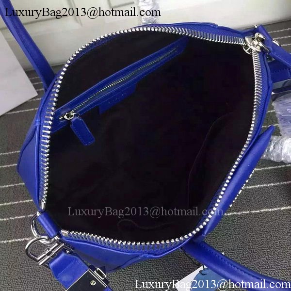 Givenchy Antigona Bag Calfskin Leather G66552 Blue Givenchy Antigona Bag Calfskin Leather G66552 Blue