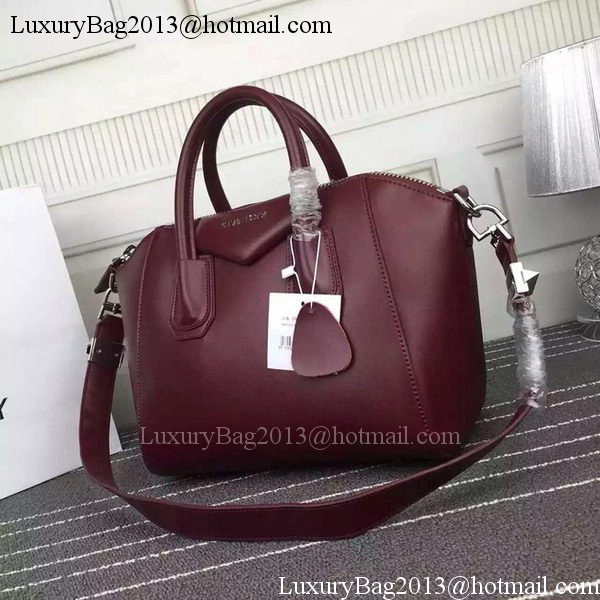 Givenchy Antigona Bag Calfskin Leather G66552 Burgundy Givenchy Antigona Bag Calfskin Leather G66552 Burgundy