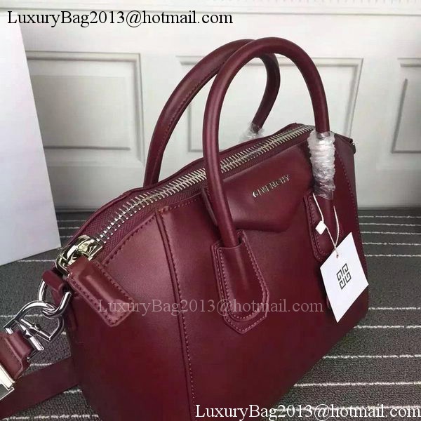 Givenchy Antigona Bag Calfskin Leather G66552 Burgundy Givenchy Antigona Bag Calfskin Leather G66552 Burgundy