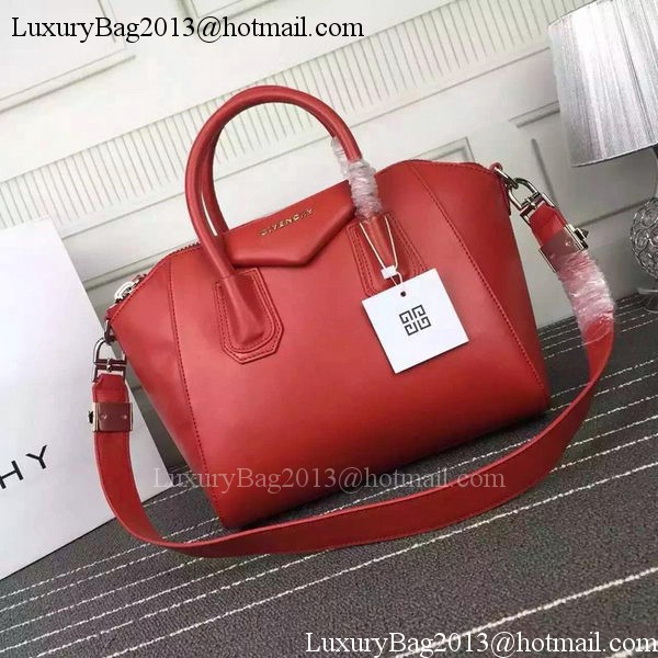 Givenchy Antigona Bag Calfskin Leather G66552 Red Givenchy Antigona Bag Calfskin Leather G66552 Red