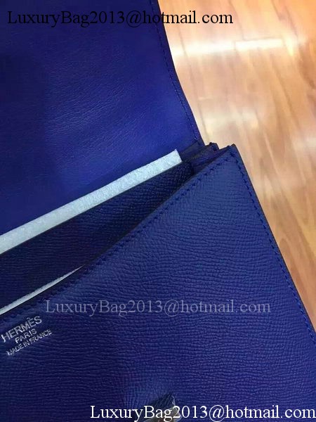 Hermes Constance Bag Calfskin Leather H9999 Blue Hermes Constance Bag Calfskin Leather H9999 Blue