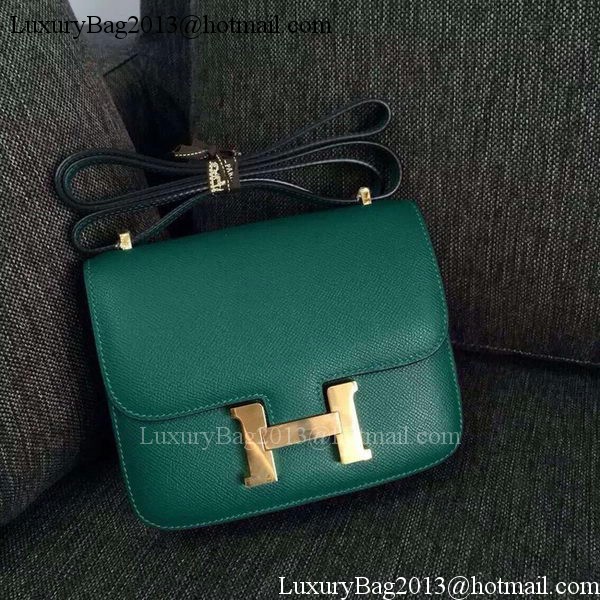 Hermes Constance Bag Calfskin Leather H9999 Green Hermes Constance Bag Calfskin Leather H9999 Green
