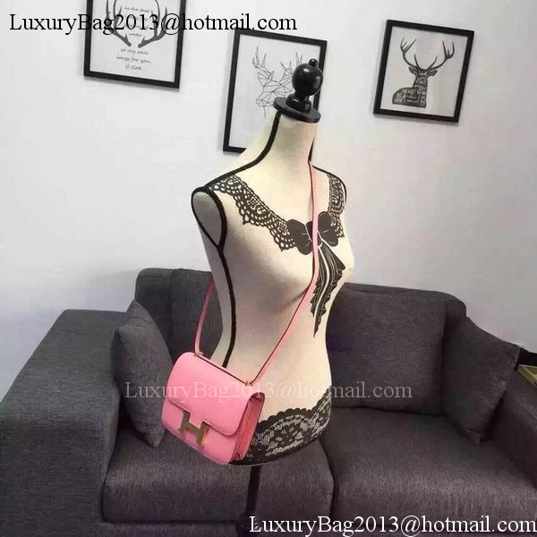 Hermes Constance Bag Calfskin Leather H9999 Pink Hermes Constance Bag Calfskin Leather H9999 Pink