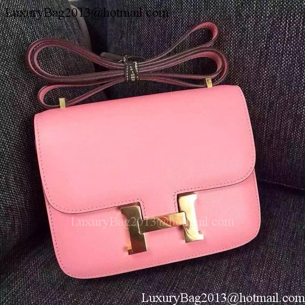 Hermes Constance Bag Calfskin Leather H9999 Pink Hermes Constance Bag Calfskin Leather H9999 Pink