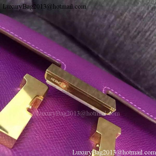 Hermes Constance Bag Calfskin Leather H9999 Purple Hermes Constance Bag Calfskin Leather H9999 Purple