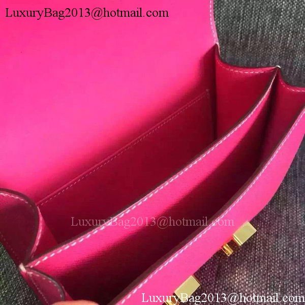 Hermes Constance Bag Calfskin Leather H9999 Rose Hermes Constance Bag Calfskin Leather H9999 Rose