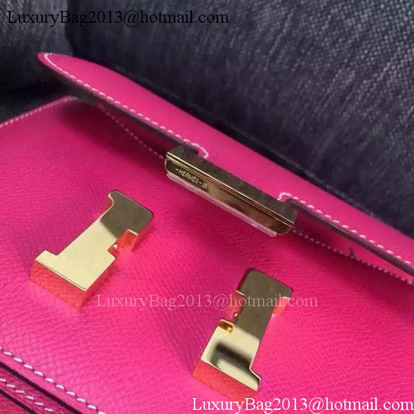 Hermes Constance Bag Calfskin Leather H9999 Rose Hermes Constance Bag Calfskin Leather H9999 Rose