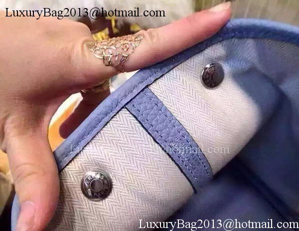 Hermes Garden Party 36cm Tote Bags Canvas HGP1927 Light Blue Hermes Garden Party 36cm Tote Bags Canvas HGP1927 Light Blue