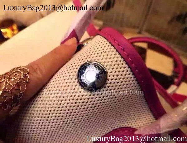 Hermes Garden Party 36cm Tote Bags Canvas HGP1927 Rose Hermes Garden Party 36cm Tote Bags Canvas HGP1927 Rose