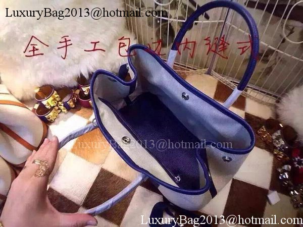 Hermes Garden Party 36cm Tote Bags Canvas HGP1927 Royal Hermes Garden Party 36cm Tote Bags Canvas HGP1927 Royal
