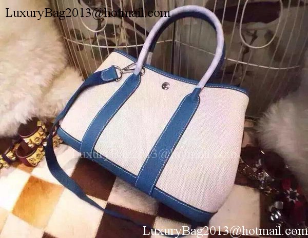 Hermes Garden Party 36cm Tote Bags Canvas HGP1927 SkyBlue Hermes Garden Party 36cm Tote Bags Canvas HGP1927 SkyBlue