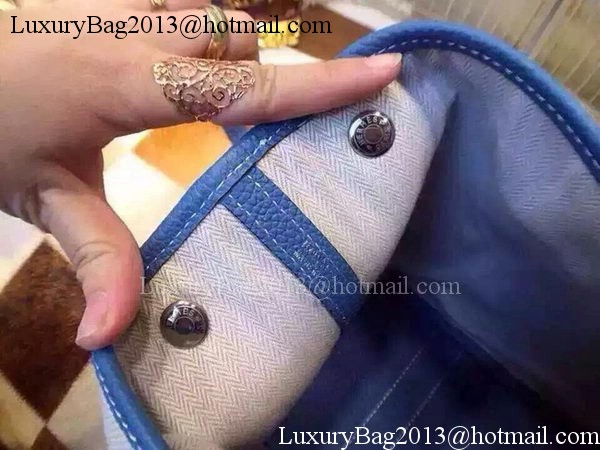 Hermes Garden Party 36cm Tote Bags Canvas HGP1927 SkyBlue Hermes Garden Party 36cm Tote Bags Canvas HGP1927 SkyBlue