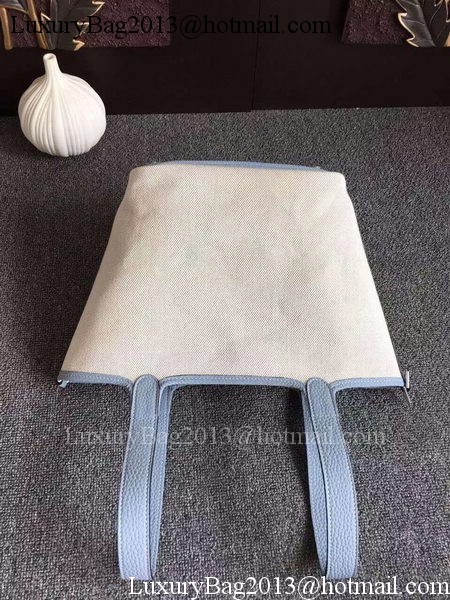 Hermes Picotin Lock 18cm Bag Canvas HPL8618T SkyBlue Hermes Picotin Lock 18cm Bag Canvas HPL8618T SkyBlue