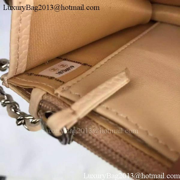 Chanel mini Flap Bag Cannage Pattern A8373 Apricot Chanel mini Flap Bag Cannage Pattern A8373 Apricot