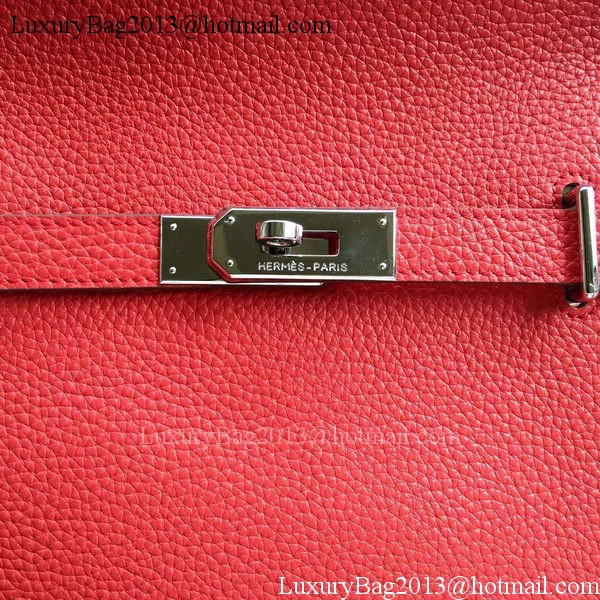 Hermes Jypsiere 31CM Shoulder Bag Calfskin Leather H0880 Red Hermes Jypsiere 31CM Shoulder Bag Calfskin Leather H0880 Red