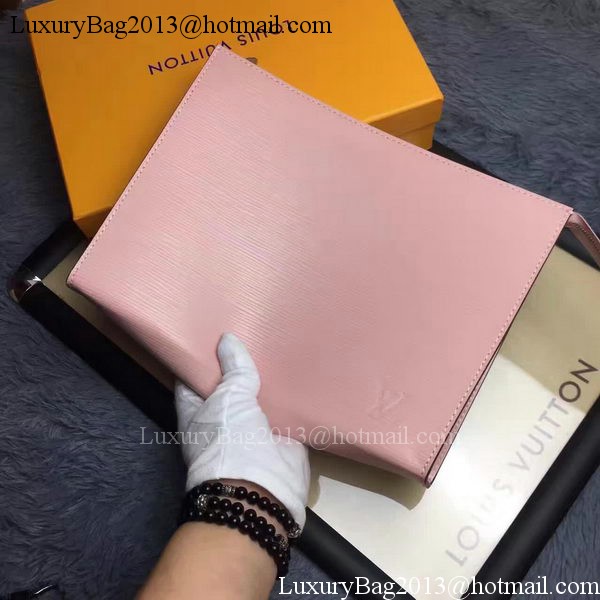 Louis Vuitton Epi Leather TOILETRY POUCH 26 M41367 Pink Louis Vuitton Epi Leather TOILETRY POUCH 26 M41367 Pink