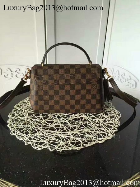Louis Vuitton Damier Ebene Canvas CROISETTE Bag N53000 Louis Vuitton Damier Ebene Canvas CROISETTE Bag N53000
