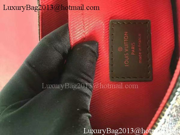 Louis Vuitton Damier Ebene Canvas CROISETTE Bag N53000 Louis Vuitton Damier Ebene Canvas CROISETTE Bag N53000