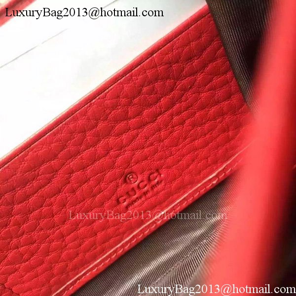 Gucci GG Marmont Leather mini Chain Bag 401232 Red Gucci GG Marmont Leather mini Chain Bag 401232 Red