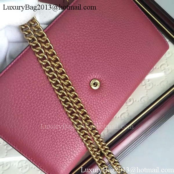 Gucci GG Marmont Leather mini Chain Bag 401232 Wine Gucci GG Marmont Leather mini Chain Bag 401232 Wine