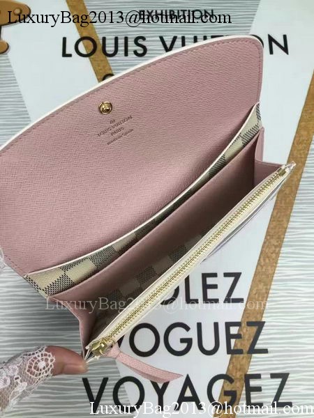 Louis Vuitton Damier Azur Canvas Emilie Wallet N60696 Louis Vuitton Damier Azur Canvas Emilie Wallet N60696