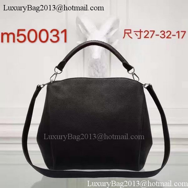 Louis Vuitton Calfskin Leather Babylone PM M50031 Black Louis Vuitton Calfskin Leather Babylone PM M50031 Black