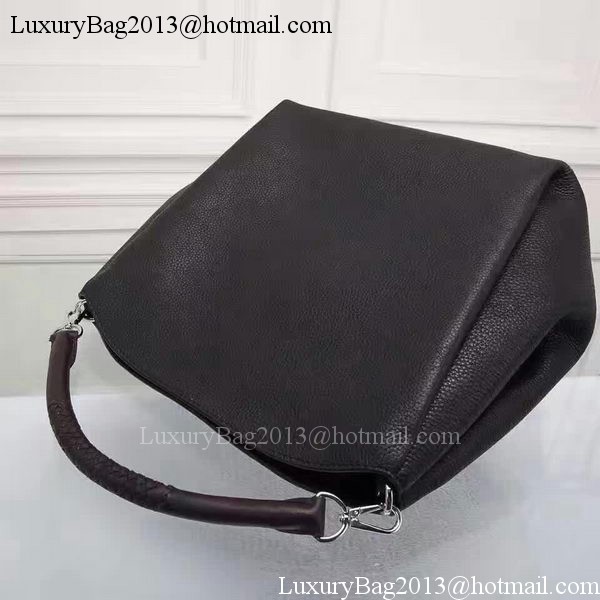 Louis Vuitton Calfskin Leather Babylone PM M50031 Black Louis Vuitton Calfskin Leather Babylone PM M50031 Black