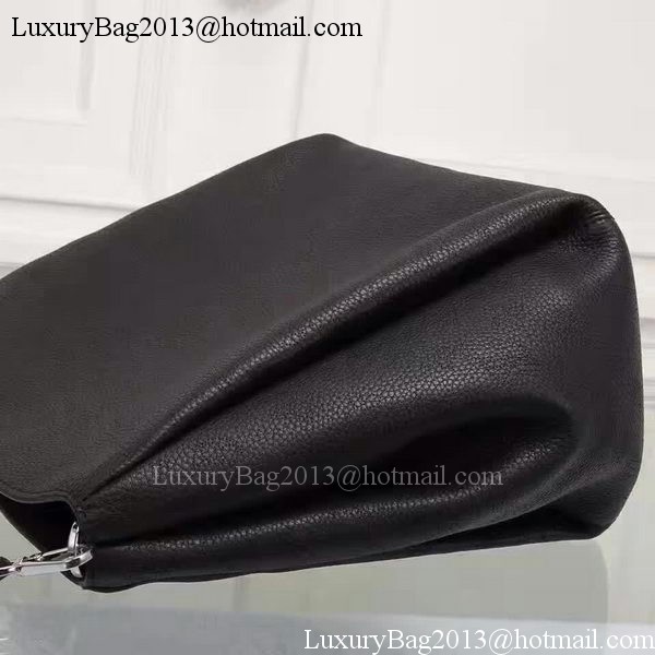 Louis Vuitton Calfskin Leather Babylone PM M50031 Black Louis Vuitton Calfskin Leather Babylone PM M50031 Black