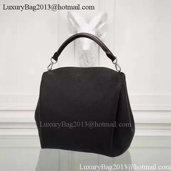 Louis Vuitton Calfskin Leather Babylone PM M50031 Black Louis Vuitton Calfskin Leather Babylone PM M50031 Black