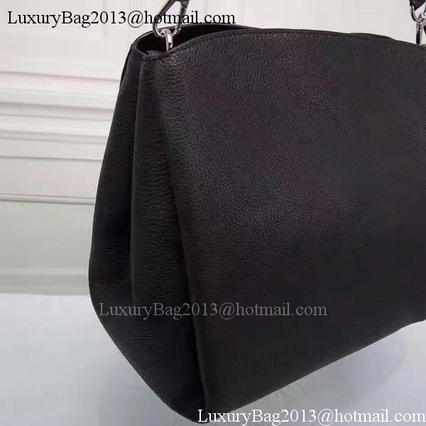 Louis Vuitton Calfskin Leather Babylone PM M50031 Black Louis Vuitton Calfskin Leather Babylone PM M50031 Black